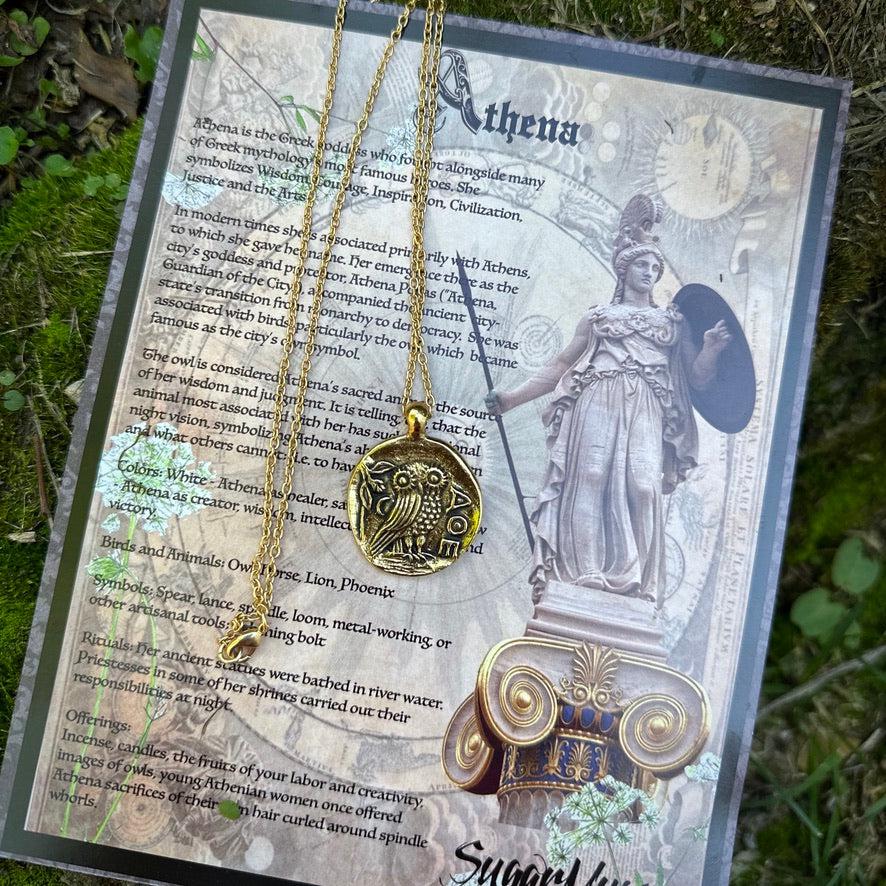 Athena Pendant,  - SugarMuses