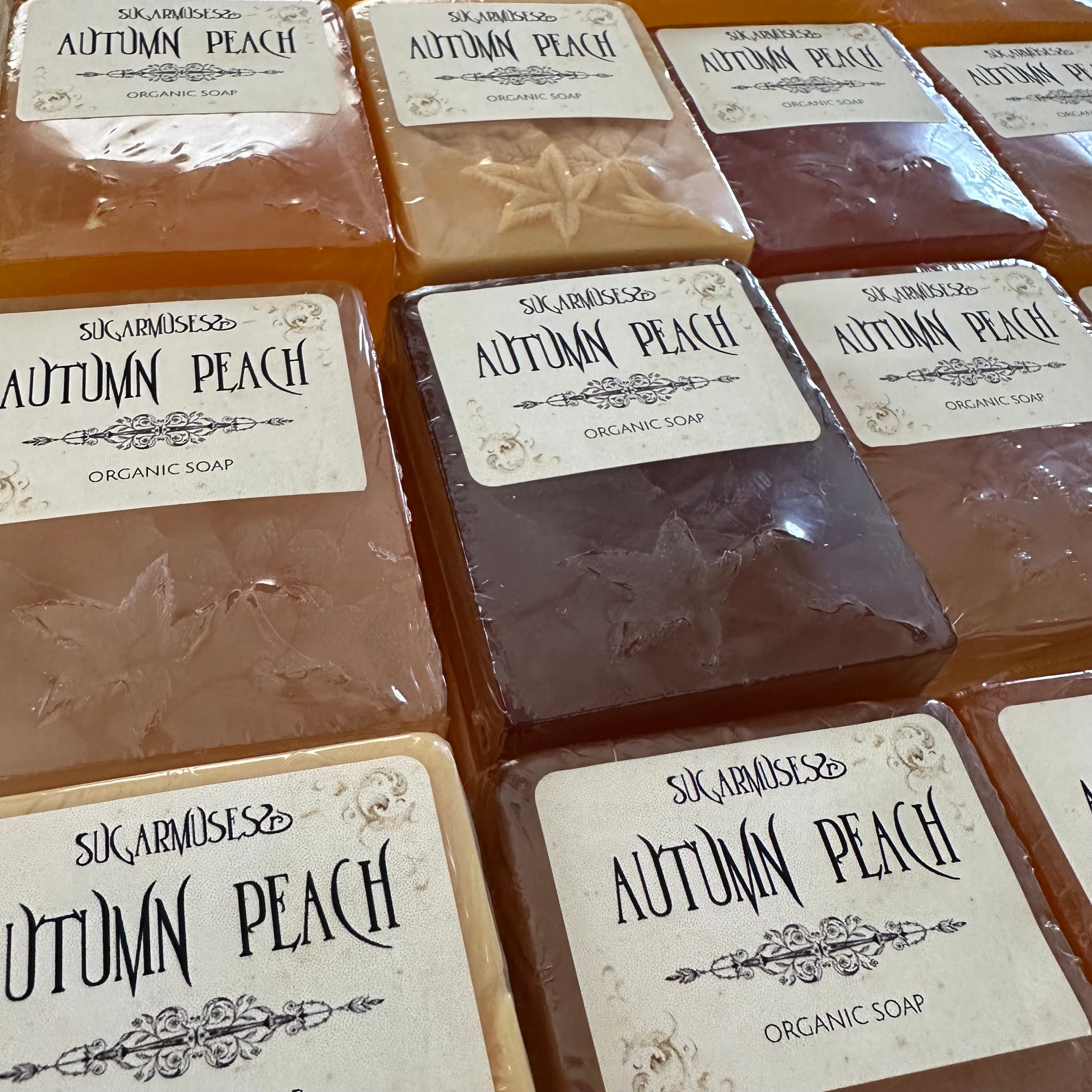 Autumn Peach Organic Soap