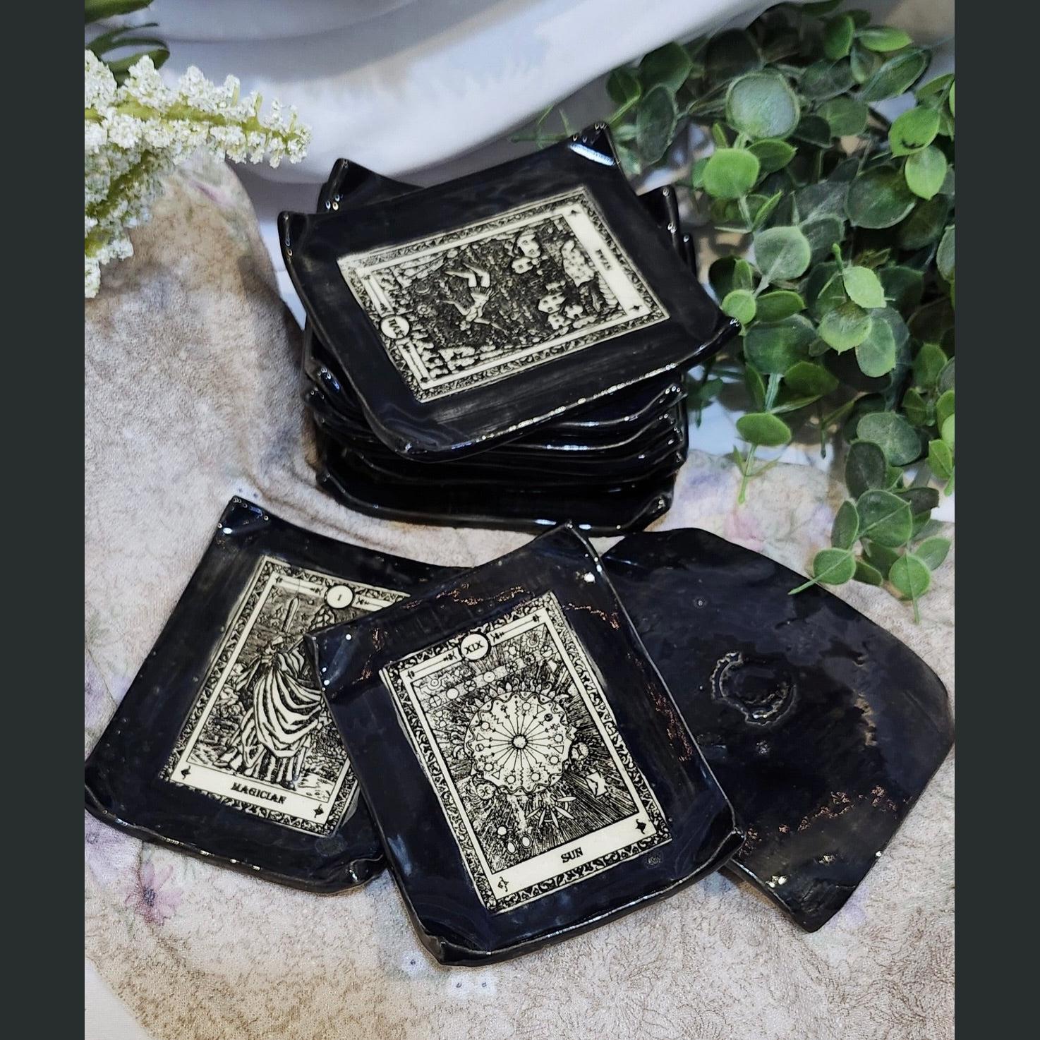 Ceramic Tarot  Dish