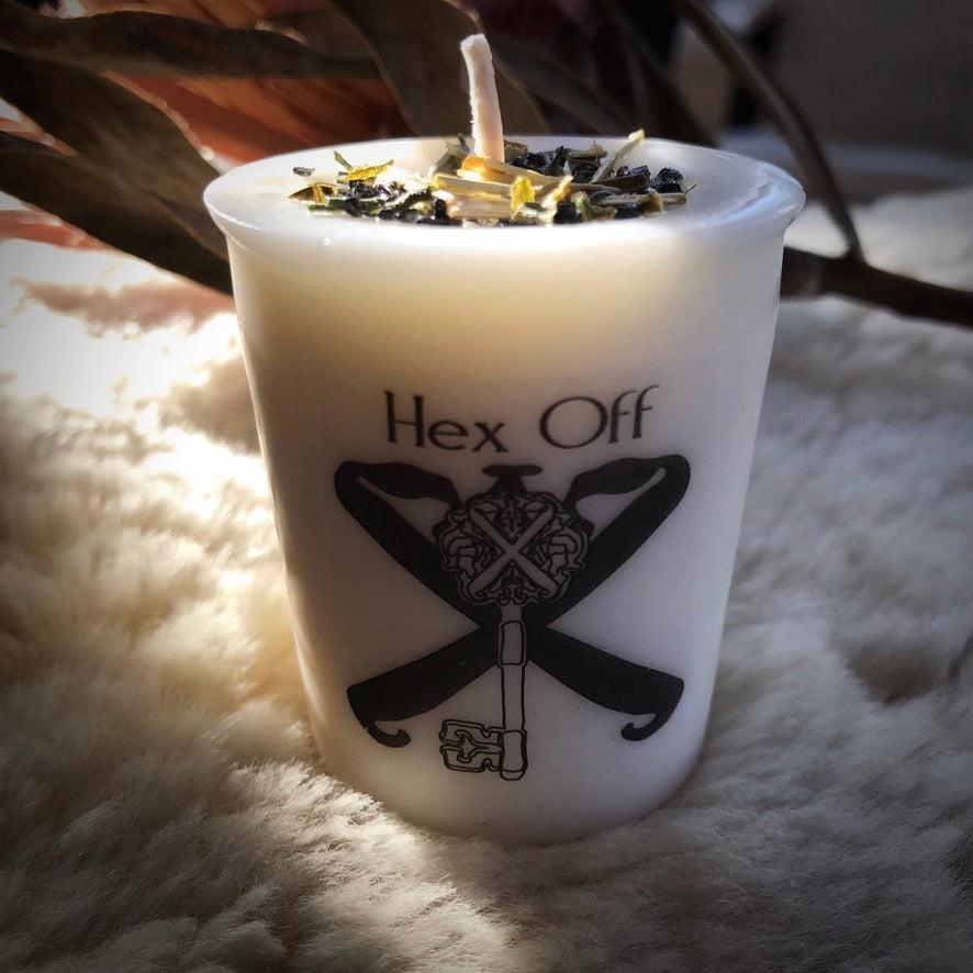 Hex Off Votive Candle, candle - SugarMuses