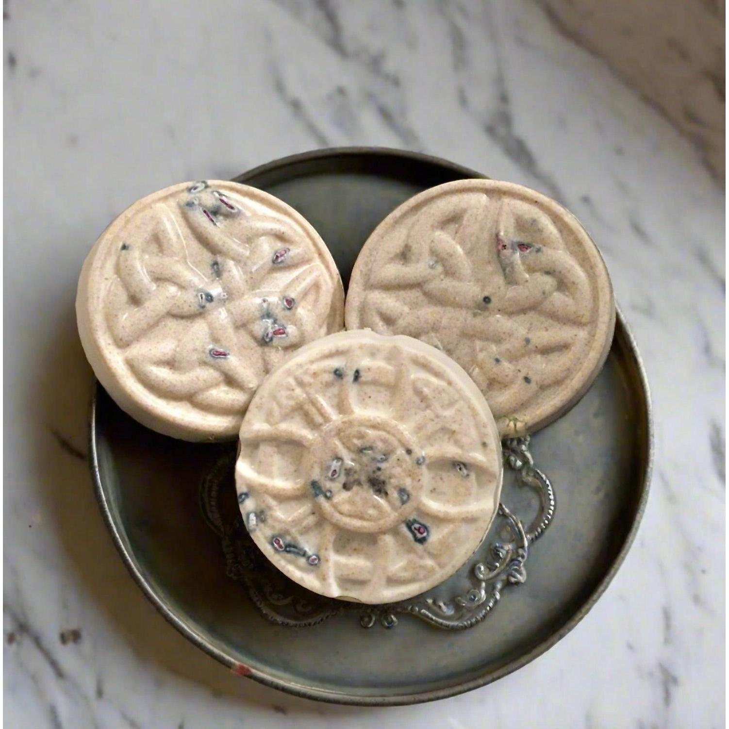 Jasmine Handmade Soap with Hibiscus, Oatmeal/ Aloe Vera