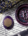 Amethyst Flower of Life, - SugarMuses