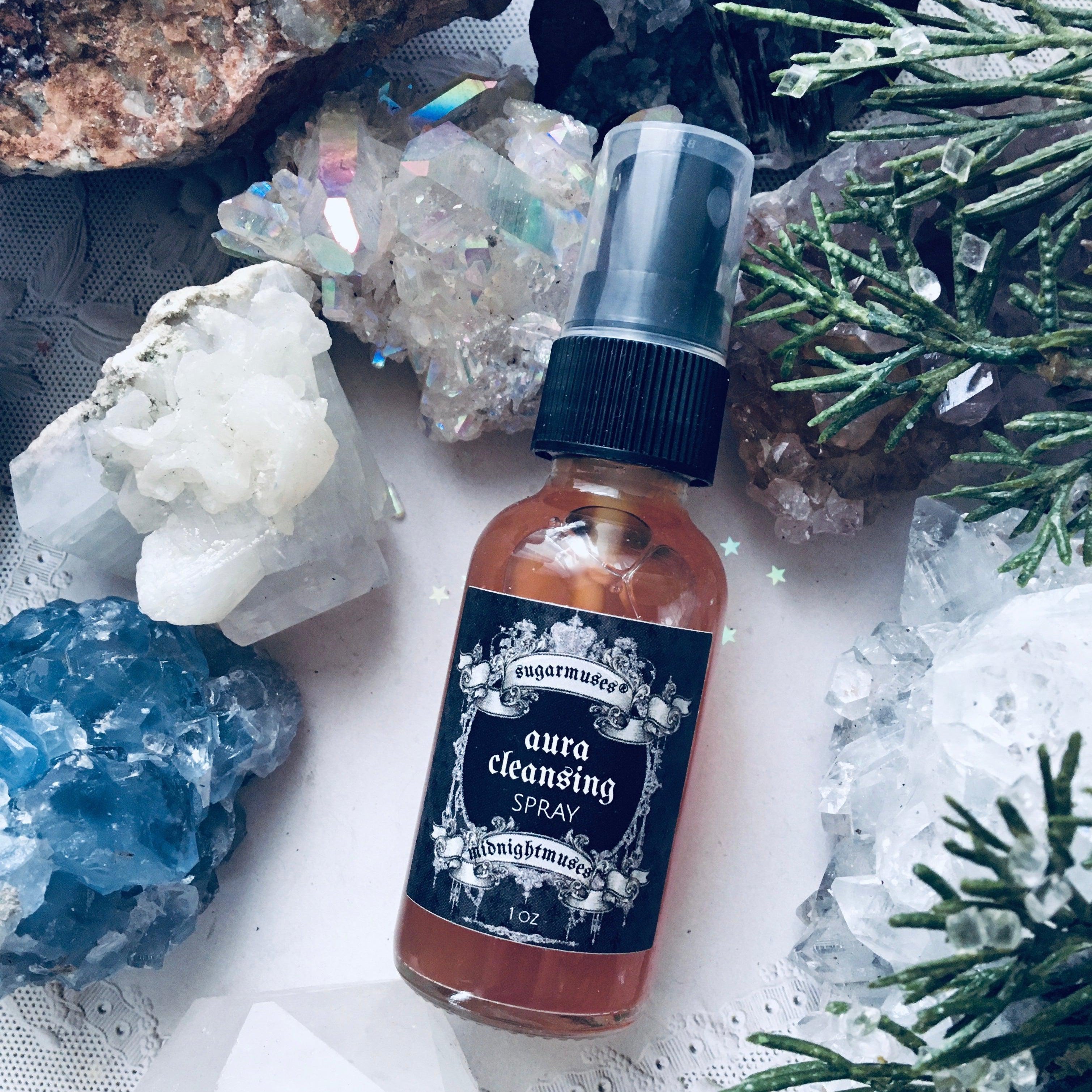 Aura Cleansing Spray, clearing mist - SugarMuses