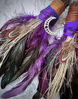 Lavender Moon Besom Broom, - SugarMuses