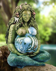 Oberon Zell’s masterpiece, The Millennial Gaia, statue - SugarMuses