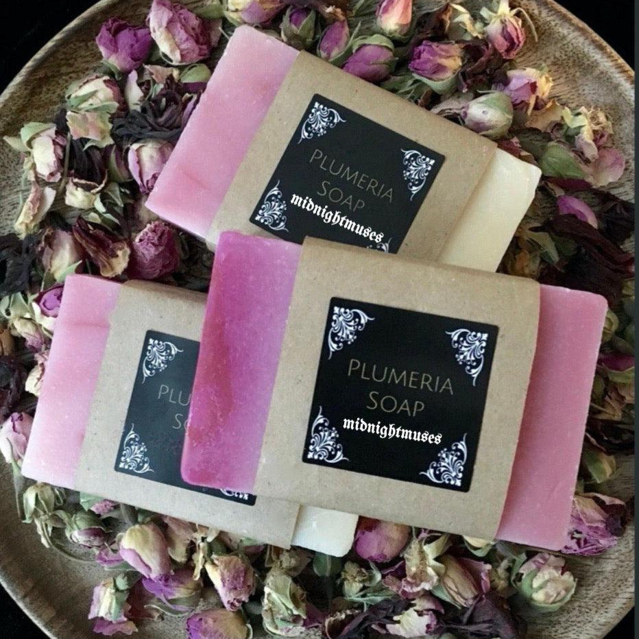 Organic Plumeria Soap,  - SugarMuses