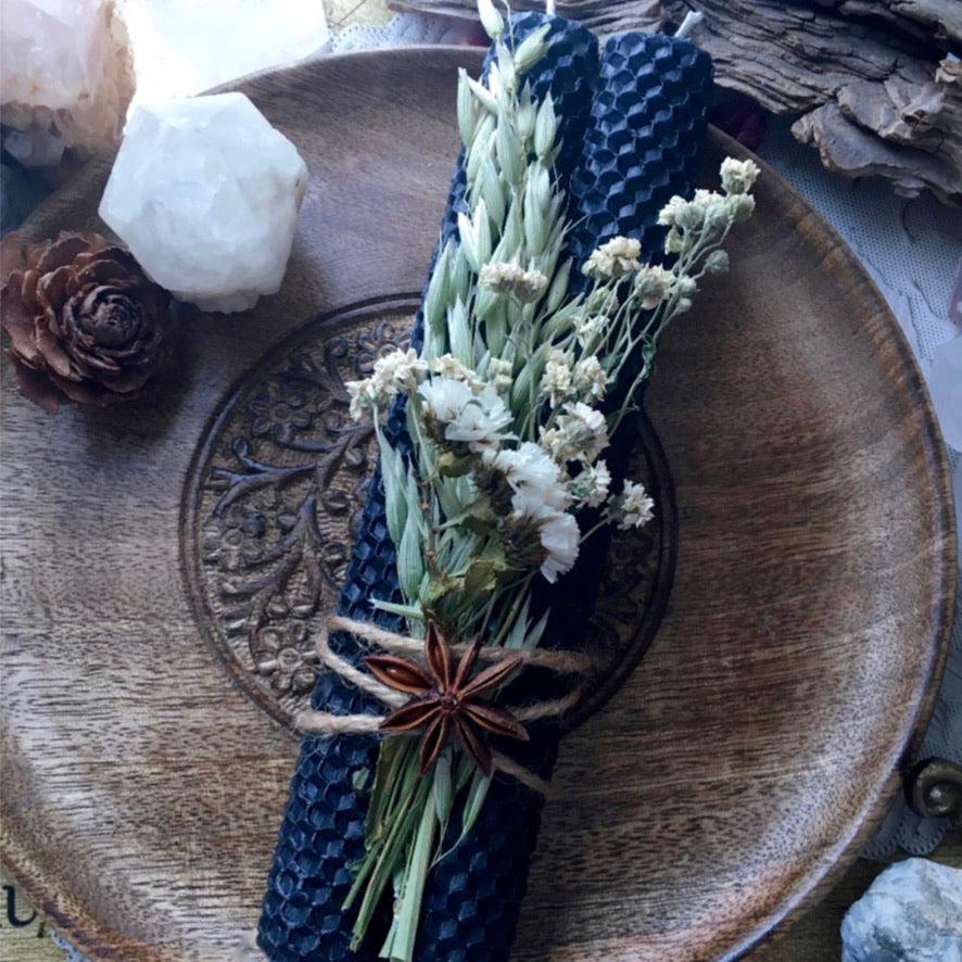 Protection Beeswax Candle Bundle,  - SugarMuses