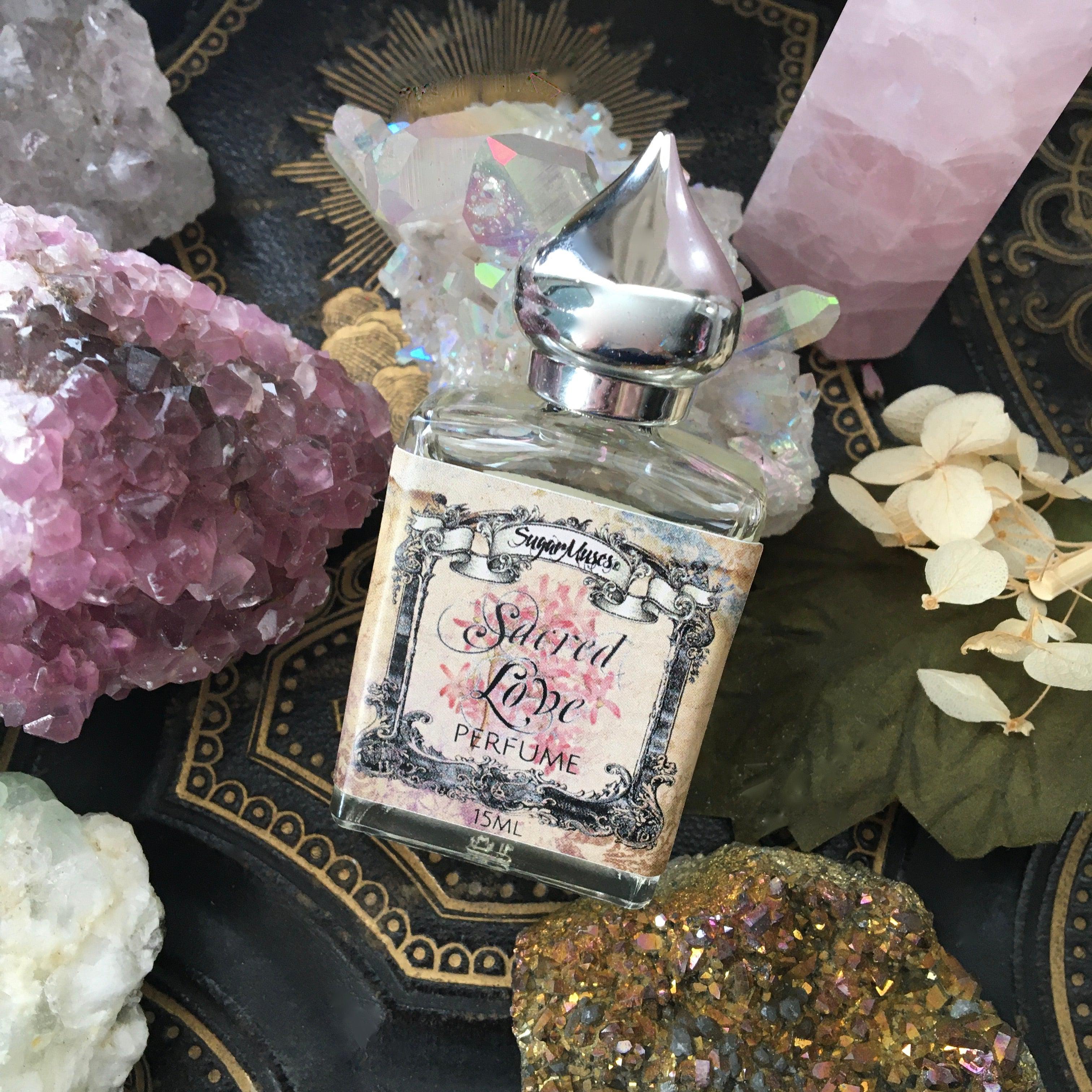 Sacred Love Natural Oil, Attraction Oil - SugarMuses