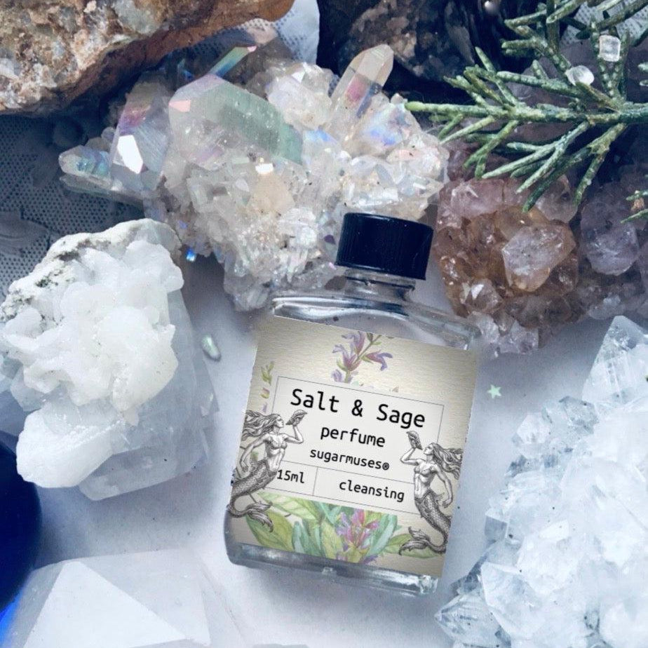 Salt and Sage  Botanical Oil,  - SugarMuses