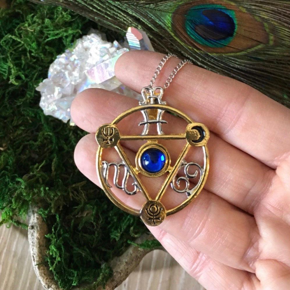 Water Elemental Talisman Necklace,  - SugarMuses