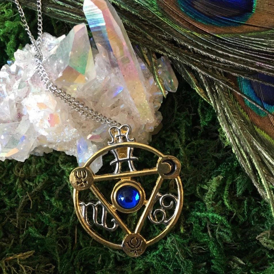 Water Elemental Talisman Necklace,  - SugarMuses