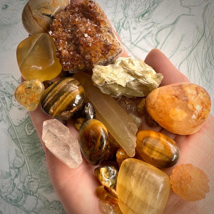 Crystal Confetti- Summer Blend, Confidence, Joy, Creativity, Strength, Gemstone - SugarMuses