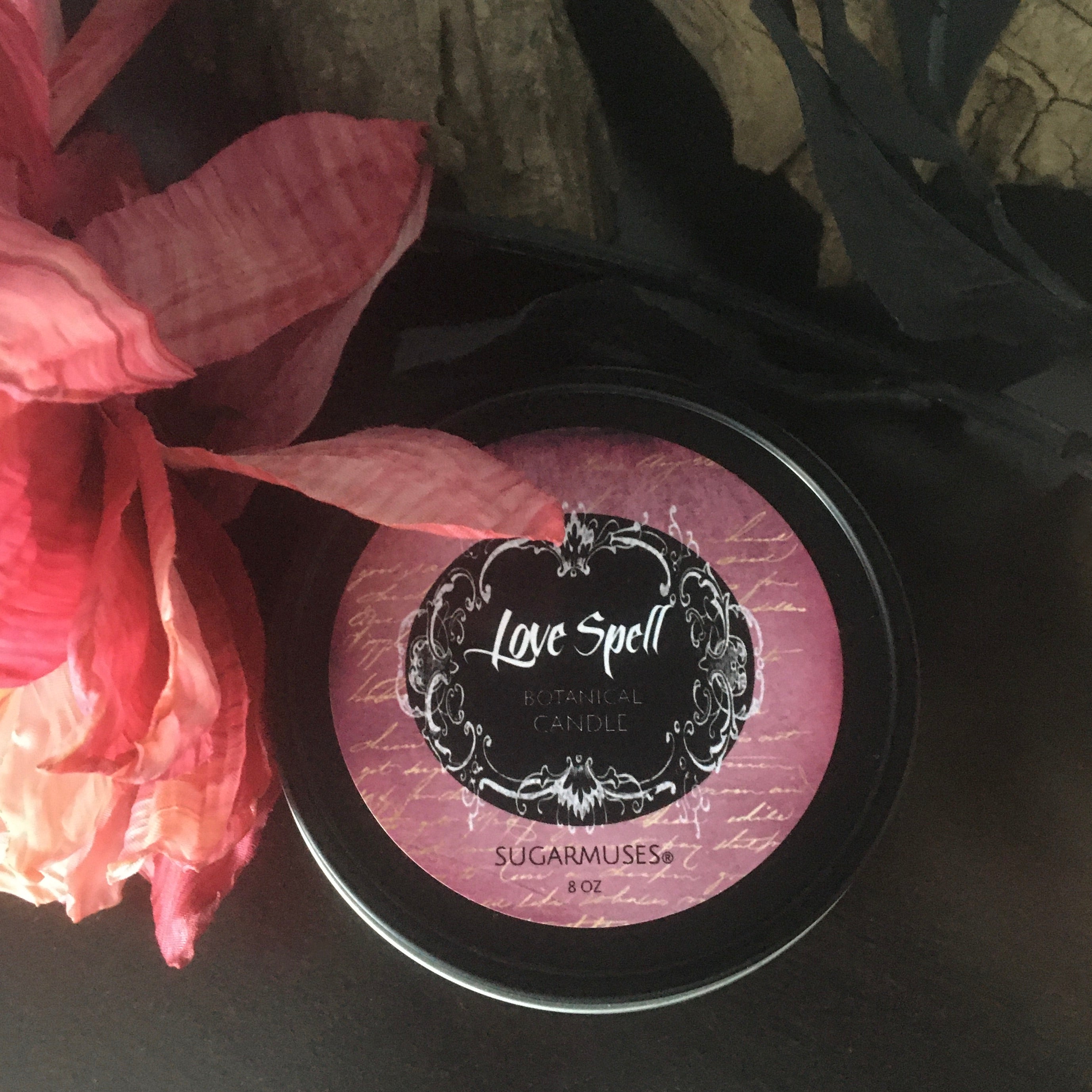 Love Spell Candle Tin,  - SugarMuses