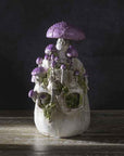 Purple Mushrooms with Skull, Statue - SugarMuses