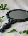 Spiral Goddess Hand Mirror