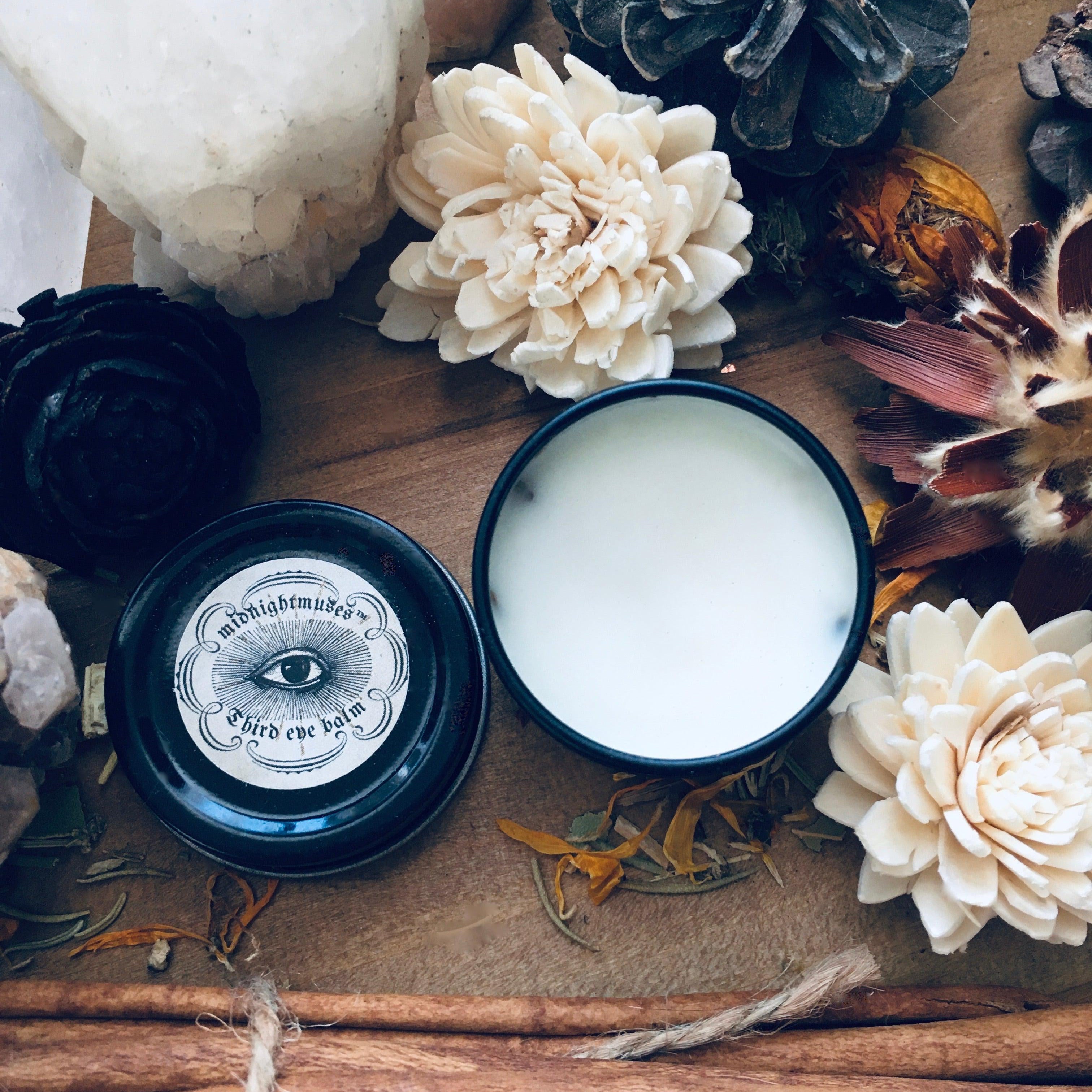 Third Eye Annointing Balm, ritual balm - SugarMuses