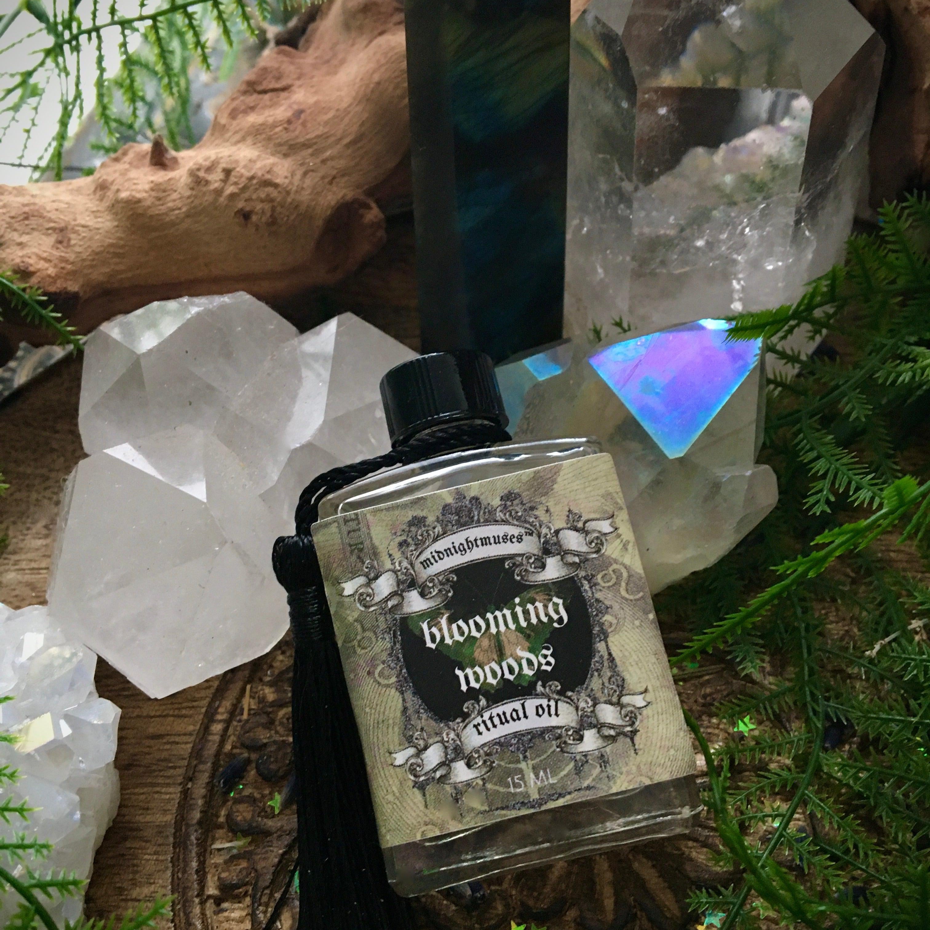 Blooming Woods Natural Ritual/Perfume Oil, natural perfume oil - SugarMuses