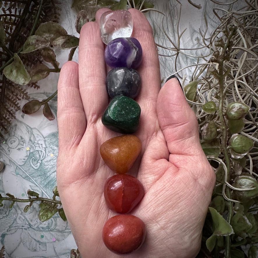 Chakra Gemstone Set,  - SugarMuses