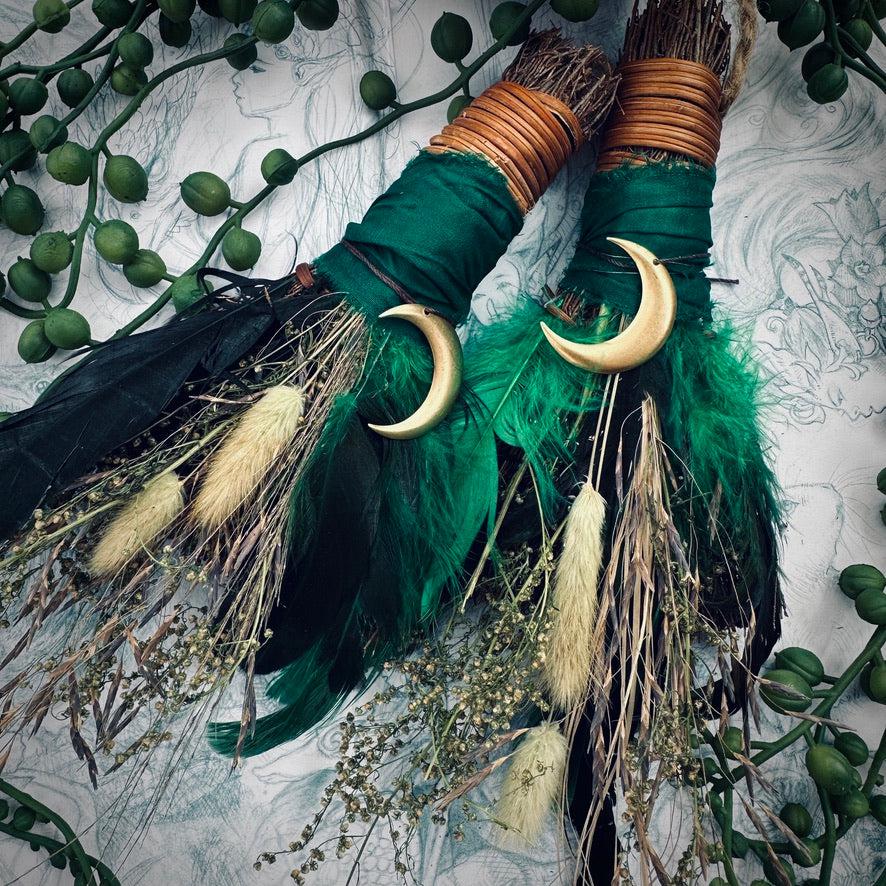 Emerald Moon Beasom Broom, Home & Garden - SugarMuses