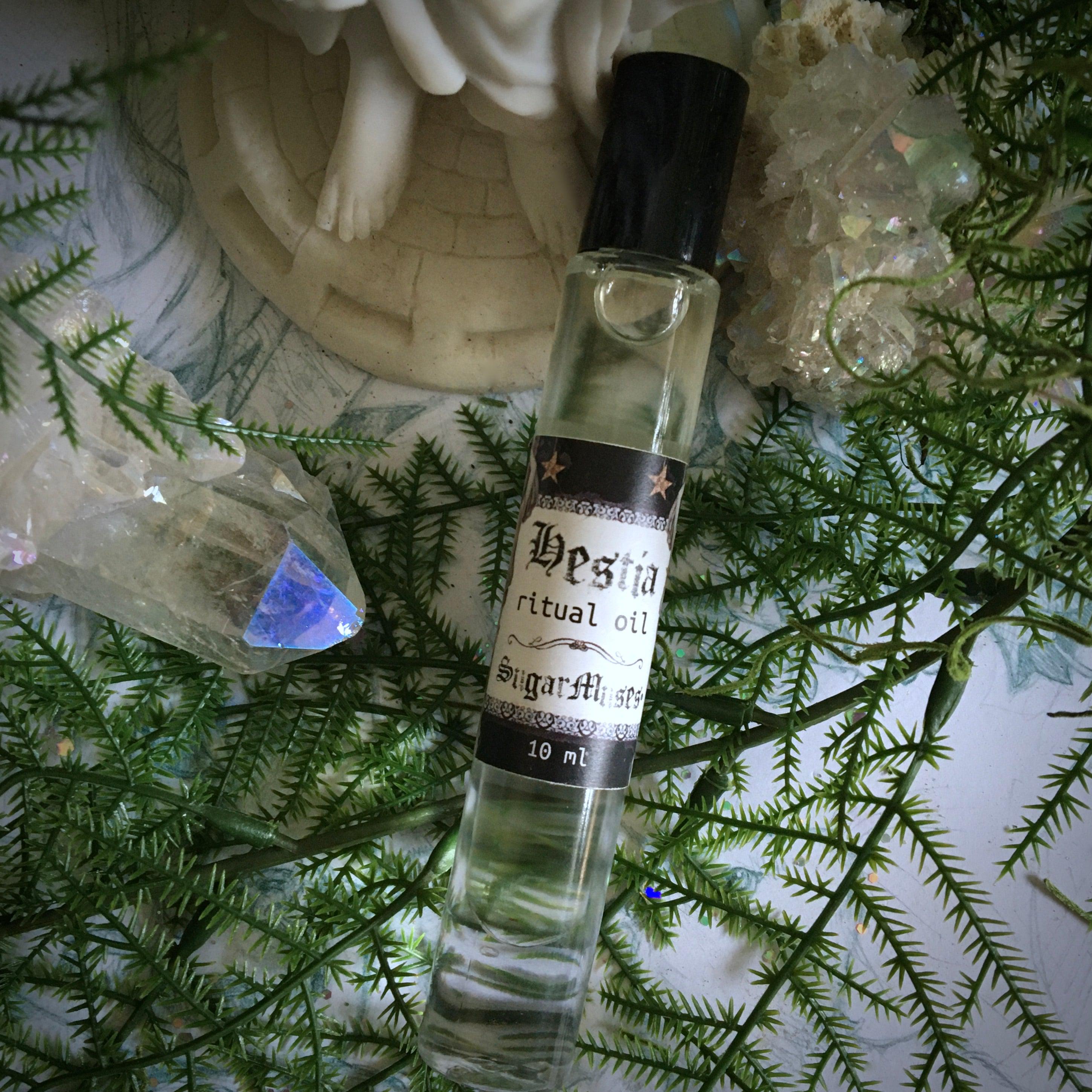 Hestia Ritual Oil, Goddess Collection - SugarMuses