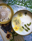 Litha Summer Candle- Lemon, Verbena and Woods,  - SugarMuses