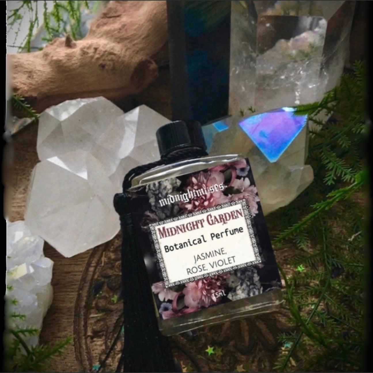 Midnight Garden Botanical Perfume, Botanical Collection - SugarMuses