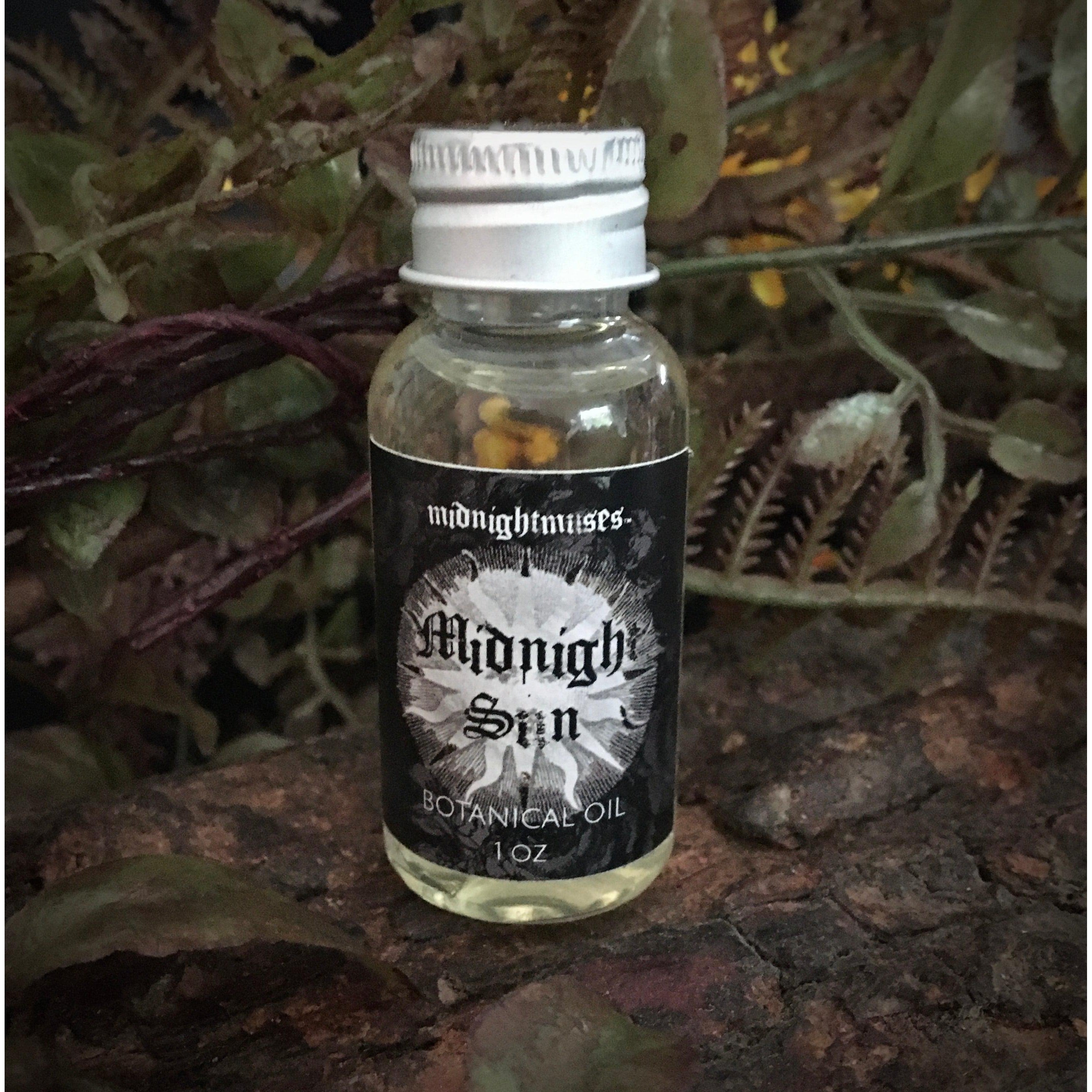 Midnight Sun Botanical Oil, ritual perfume oil - SugarMuses