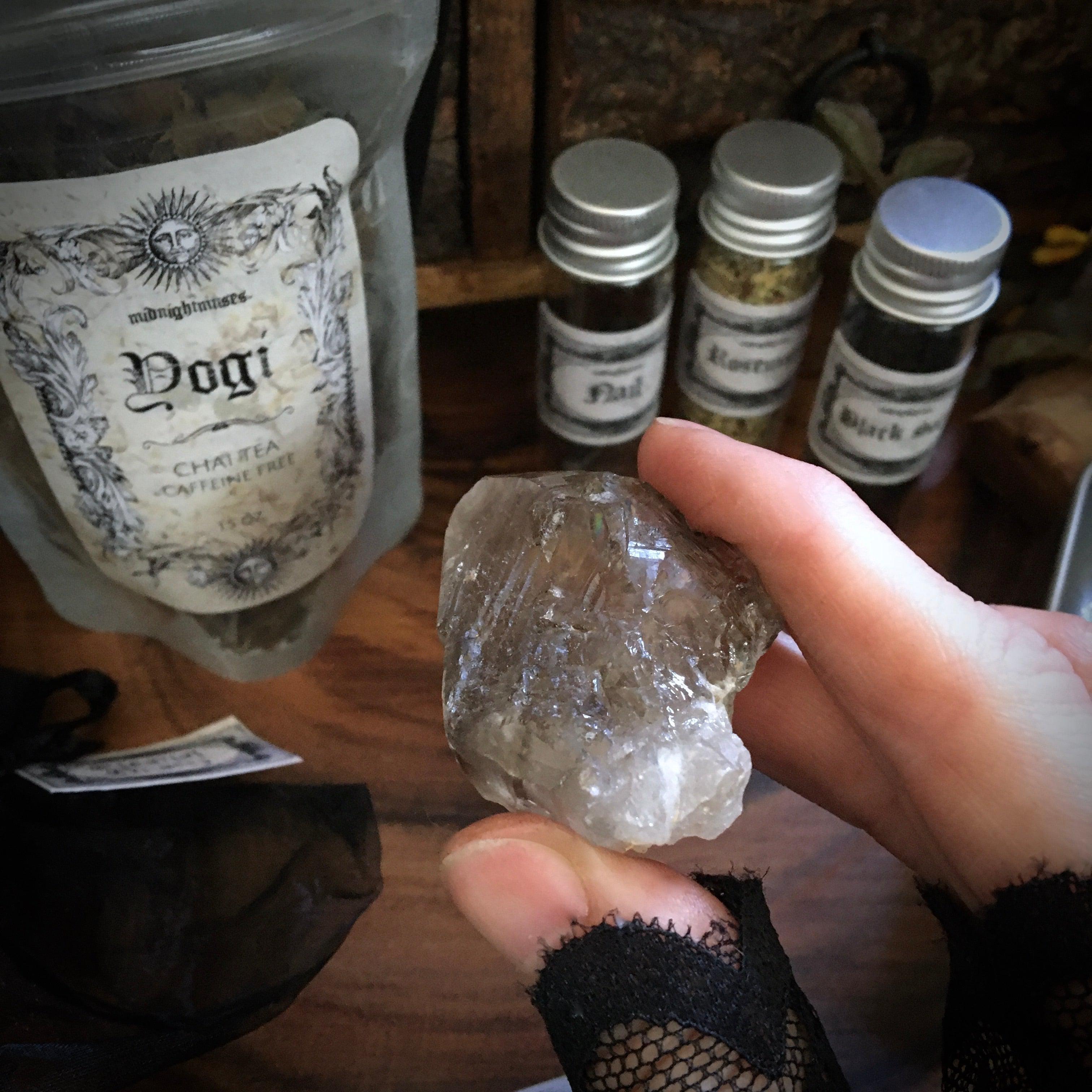 Raw Elestial Quartz,  - SugarMuses