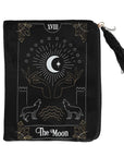 The Moon Velvet Tarot Bag, tarot bag - SugarMuses
