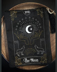 The Moon Velvet Tarot Bag, tarot bag - SugarMuses