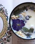 Violet & Forget Me Not Candle,  - SugarMuses